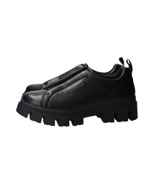 INTER-CHAUSSURES 【BUSSOLA】厚底スリッポンシューズ ブラック