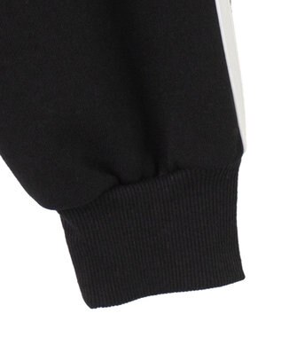 WEGO 【あったか】裏起毛Wジップショートパーカー ブラックその他