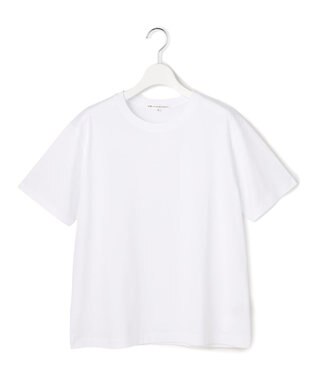23区 シルキータッチ ベーシック Tシャツ ホワイト系