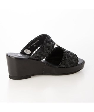 MODE ET JACOMO <D'ICI>メッシュデザインミュール ブラックミックス