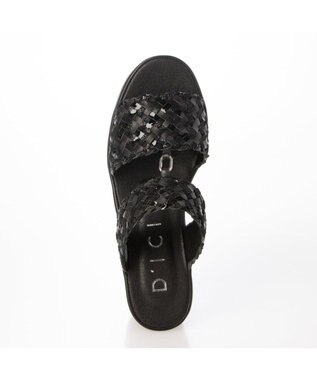 MODE ET JACOMO <D'ICI>メッシュデザインミュール ブラックミックス