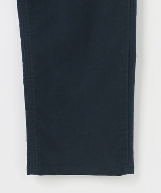 JOSEPH ABBOUD 【JAPANファブリック/ストレッチ】ストレッチモールスキン パンツ ネイビー系