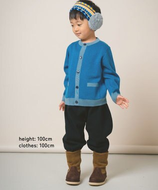 ami amie 【UNISEX】ゴルフレンドカーディガン145cm ブルー