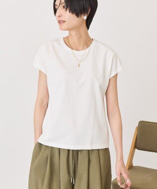 AMERICAN HOLIC 【２点セット】ノースリーブＴシャツ＋ビスチェ Off White