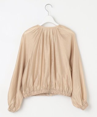 Feroux 【洗える】シアー ブルゾン ベージュ系