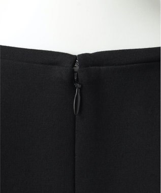 23区 【R(アール)】プレミアムコットンコンビ フリルヘムトップス ブラック系