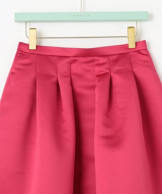 TOCCA 【洗える】CRYSTAL RIVER スカート オールドローズ系