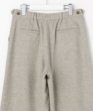 J.PRESS LADIES S ラメツイード クロップド パンツ ベージュ系