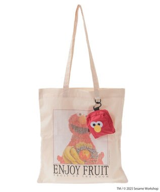 Green Parks セサミストリートミーツオブザルーム　バッグ Ivory