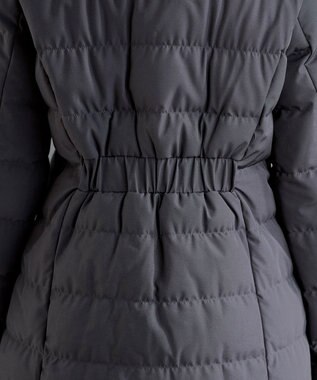 Tiaclasse 【ダウン70%撥水加工】スタンドカラーダウンコート ブラック