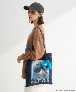 Green Parks セサミストリートミーツオブザルーム　バッグ Navy