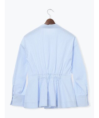 Te chichi ペプラムシャツ サックスブルー