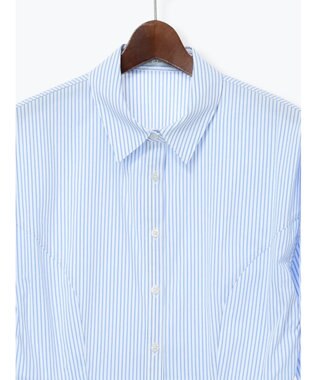 Te chichi ペプラムシャツ サックスブルー