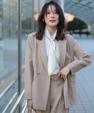 ANY SIS アソート スカーフ ベージュベルト