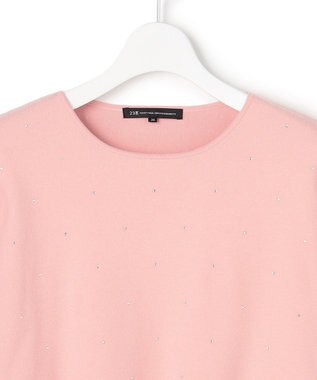 23区 L 【WEB＆一部店舗限定カラーあり/滝沢眞規子さん着用】クリスタルホットフィット ニット ピンク系