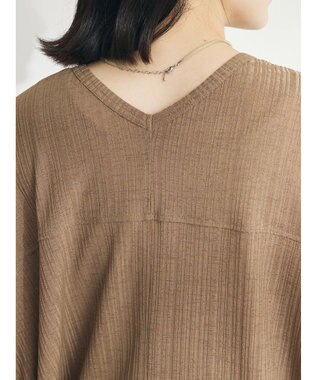 CRAFT STANDARD BOUTIQUE ランダムテレコモモンガカーディガン Brown