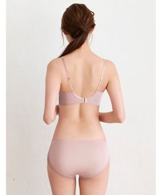 WACOAL 【ハグするブラ】 ブラジャー 体温を感知してカラダになじむ 谷間メイク 脇高設計 レディース BXB418 /ワコール ピーチ