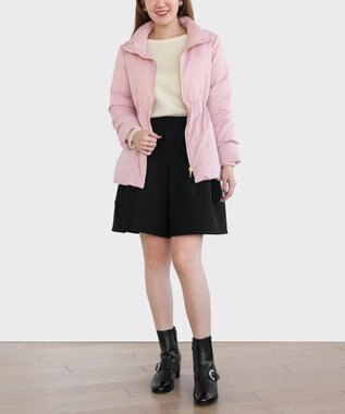 TOCCA FLUFFY PILLOW ショートダウンコート ピンク系