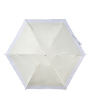 MOONBAT 【遮光100％】晴雨兼用 折りたたみ傘 コンパクト kowaza コワザ バイカラー ライトイエロー