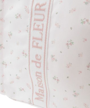 Maison de FLEUR ピンクマニアフラワープリントトートバッグ Pink