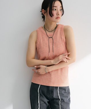 Green Parks メランジタンクトップ Orange