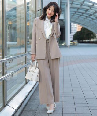 ANY SIS アソート スカーフ ベージュベルト