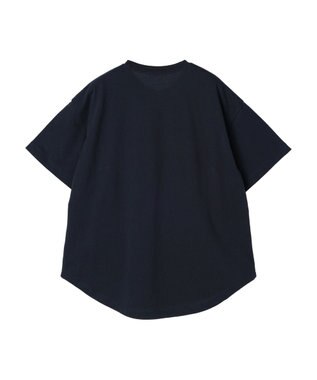 AMERICAN HOLIC ロゴカットラウンドチュニック Navy