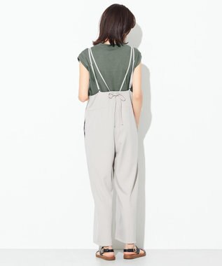 ANY 【抗菌・防臭】プレミアムベーシックノースリーブ Tシャツ カーキ