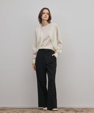 GRACE CONTINENTAL レイヤードニットトップ キナリ