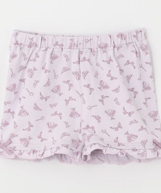 ANY KIDS 1分丈スパッツ ラベンダー系プリンセス