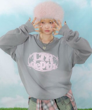 WEGO 【ユニセックス着用ITEM】サークルロゴプルオーバー グレーその他