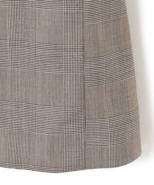 BEIGE， MER / グレンチェックジャケット Beige