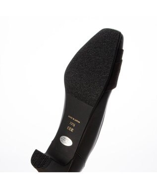 Riz raffinee 【3E】スクエアトゥパンプス ダークブラウン