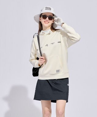 PW CIRCULUS 【Regina掲載商品】【WOMEN】リラクシングジャージーフーディ ゴルフウェア レディース ホワイト系