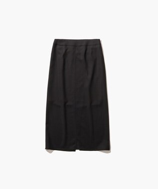 ATON TECHNO WOOL ETERMIN | ペンシルスカート BLACK