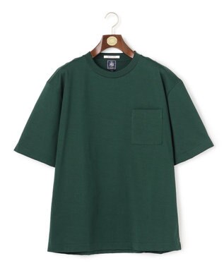 J.PRESS MEN 【J.PRESS ORIGINALS】Hight Twist Giza Pocket T-Shirt / Japan Made グリーン系