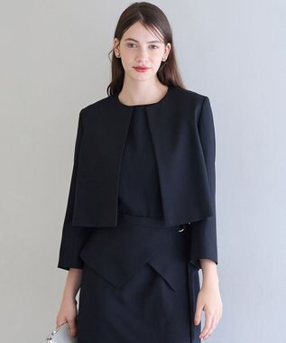  【APPLAUDIR】バックサテンジョーゼット ジャケット