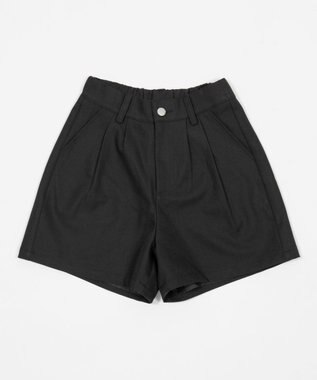 WEGO タックショートパンツ ブラック