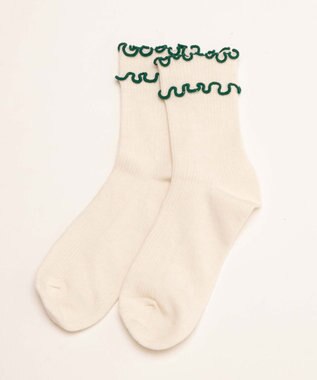 WEGO ダブルメローソックス オフホワイト