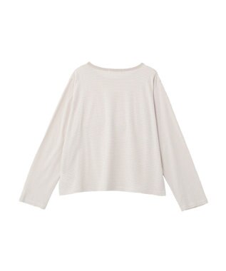 AMERICAN HOLIC シアーカラーボーダープルオーバー Light Gray