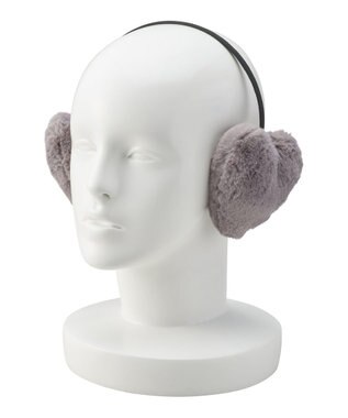 MOONBAT estaa ハート型イヤマフ グレー