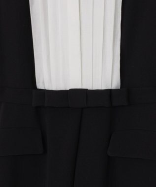 GRACE CONTINENTAL シアータック切替ドレス ブラック