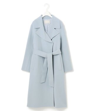 ICB 【人気のため新色追加】ウールリバー トレンチコート フォグブルー系