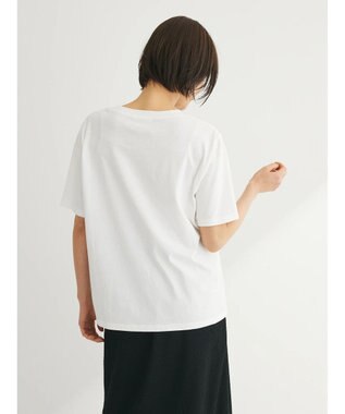 Green Parks フレンチロゴレギュラーＴシャツ Off White