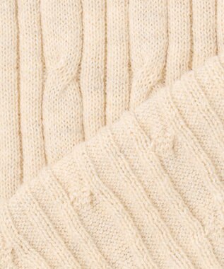 J.PRESS YORK STREET 【WOMEN】コットンベーシック ニットカーディガン ホワイト系