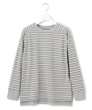 J.PRESS YORK STREET 【WOMEN】レトロボーダードルマン Tシャツ