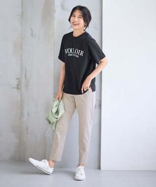 ANY 【大好評につき新色登場！/ストレッチ】大人の7daysデイリーパンツ ライトグレー