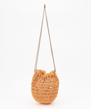 ONWARD CROSSET SELECT 【BAGMATI】アバカ巾着ショルダーバッグ