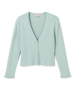 TOCCA 【星風まどかコラボ】STELLA BREEZE KNIT カーディガン ミント系
