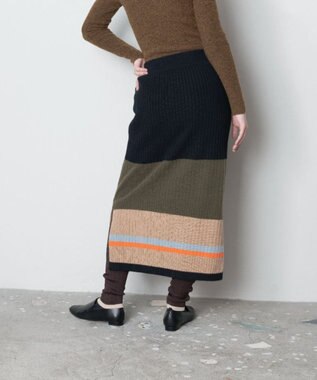 TRICOTE MULTI RIB LEGGINGS／マルチリブレギンス 89D.BROWN